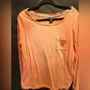 Cannon river 1987 blues women’s orange size large long sleeve T-shirt